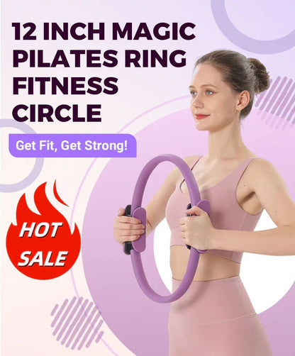 🏆Pierścień treningowy do ćwiczeń oporowych Pilates – wielofunkcyjny pierścień treningowy