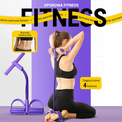 🏋️ Wielofunkcyjna taśma oporowa – Wysokoefektywne ćwiczenia fizyczne