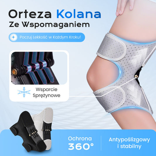Regulowany wzmacniacz ochrony kolan - Ochrona bezpieczeństwa kolan