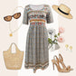 Teksturowane i eleganckie sukienki w stylu boho