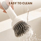 🧼 Łatwe czyszczenie obrotowe - obrotowa szczotka z długą rączką