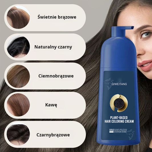 🔥Farba do włosów na bazie ekstraktów roślinnych – delikatna i bezwonna
