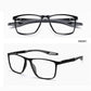✨【1+1 gratis】Bardzo lekkie okulary do czytania dla mężczyzn – z filtrem światła niebieskiego i zabezpieczeniem przed zgubieniem.