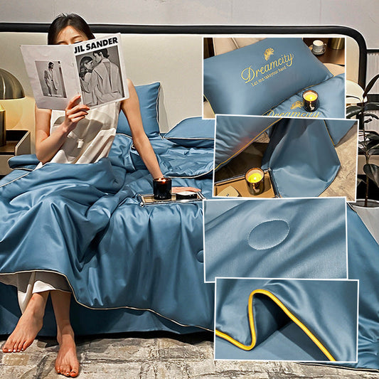 🛏️ Kołdra jedwabna Summer Simplicity - zestaw 4 sztuk