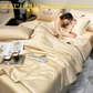 🛏️ Kołdra jedwabna Summer Simplicity - zestaw 4 sztuk