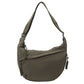 👜Nylonowa torba damska typu hobo w jednolitym kolorze