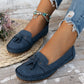 Wygodne damskie mokasyny w stylu vintage