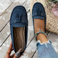 Wygodne damskie mokasyny w stylu vintage