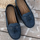 Wygodne damskie mokasyny w stylu vintage