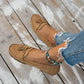 Wygodne damskie mokasyny w stylu vintage