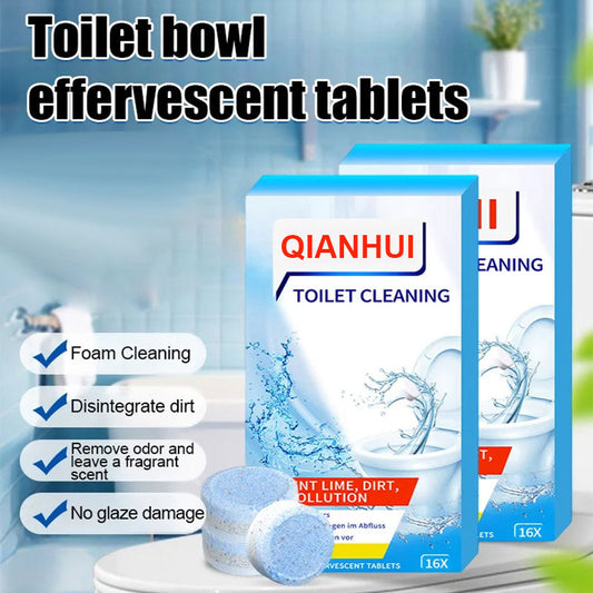 Silnie działające tabletki do czyszczenia toalet – zapach cytrynowy