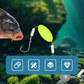 🎣⚡ Podwójny hak z odwróconym dnem! Ulepszona wersja zwiększa szybkość połączenia o 50% - koniec z utknięciem! 🎣