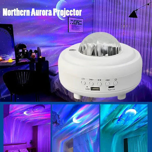✨Lampa projekcyjna Gwiaździsta noc