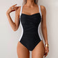 Jednoczęściowy kostium kąpielowy Halter Slim