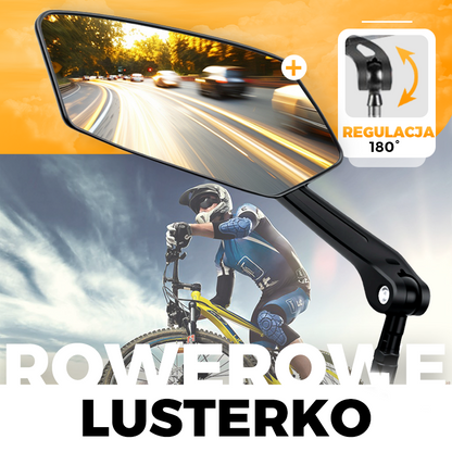 Lusterko wsteczne obracane o 360 stopni – odpowiednie do motocykli i rowerów