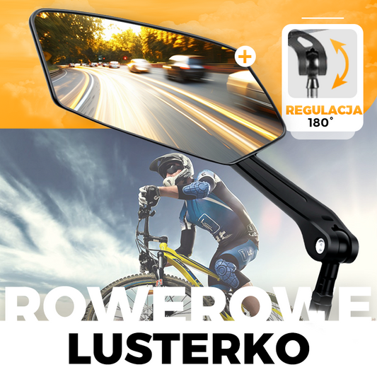 Lusterko wsteczne obracane o 360 stopni – odpowiednie do motocykli i rowerów