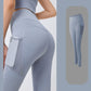 Damskie legginsy do jogi z wysokim stanem i kontrolą brzucha