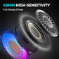 Magnetyczny mini głośnik Bluetooth z podświetleniem RGB