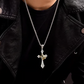 📿Naszyjnik z krzyżem w stylu vintage