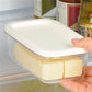 🧀Taca na masło z pokrywką | Sieć do krojenia warzyw i prostokątne pojemniki do przechowywania z zamknięciem