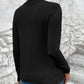 Damski sweter w jednolitym kolorze w stylu casualowym