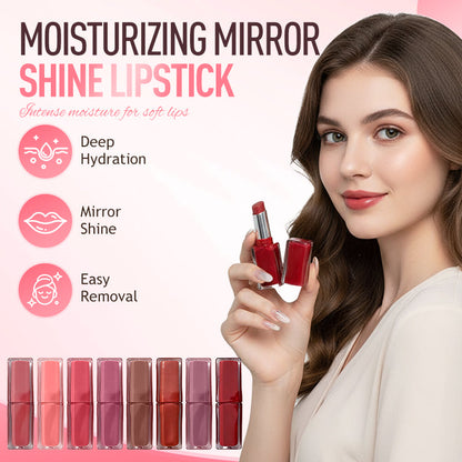 💄Pomadka nawilżająca – efekt lustrzanego połysku