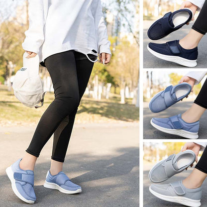 Damskie buty do chodzenia z rzepami – zaprojektowane z myślą o problemach ze stopami