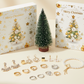 🎁Zestaw świątecznej biżuterii z 24 przegródkami