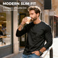 Męska koszula slim fit z długim rękawem i guzikami