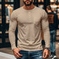 Męska koszula slim fit z długim rękawem i guzikami