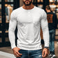 Męska koszula slim fit z długim rękawem i guzikami