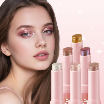 Cień do powiek w sztyfcie o wysokim połysku – z perłowym wykończeniem