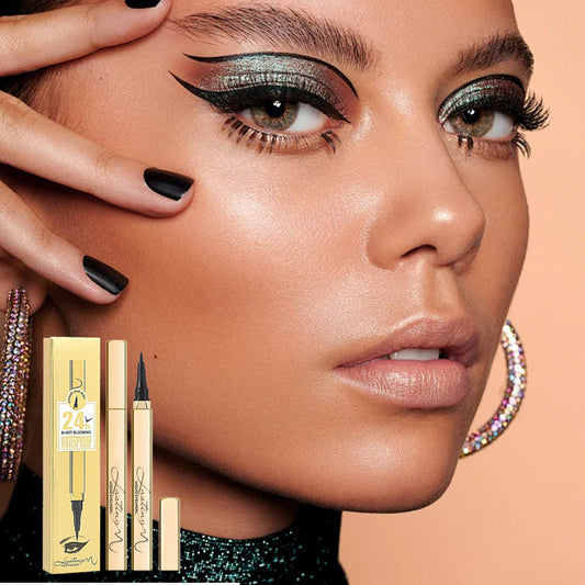 ✨ Płynny eyeliner do oczu – precyzyjna aplikacja, trwały efekt bez rozmazywania!