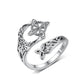 💍Regulowany pierścionek z celtyckim węzłem czarownicy – Wieczność, piękno i elegancja pozostają niezmienne