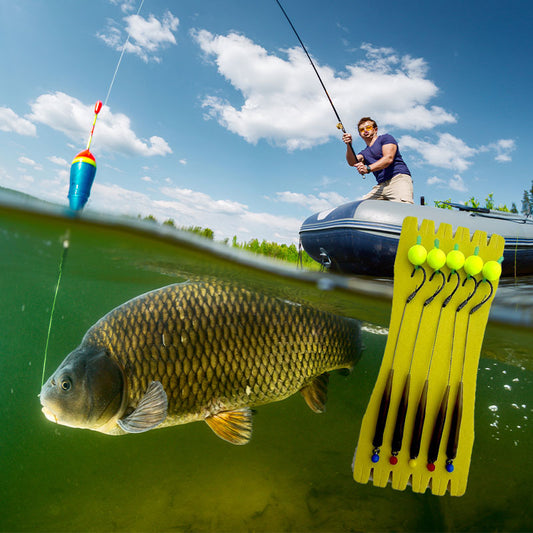 🐟 Mocny haczyk spinningowy o dużej wyporności – unosi się naturalnie i w kilka chwil łowi ryby!