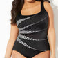 🏊‍♀️ (L-4XL) Damskie jednoczęściowe stroje kąpielowe z nadrukiem