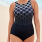 🏊‍♀️ (L-4XL) Damskie jednoczęściowe stroje kąpielowe z nadrukiem